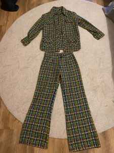 1970s RETRO ladies original pant suit