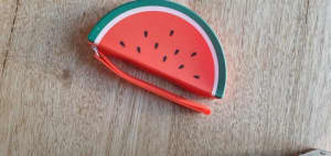 Watermelon silicon purse
