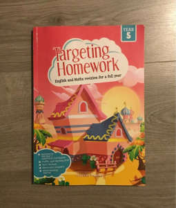 Targeting Homework English and Maths revision student workbook year 5