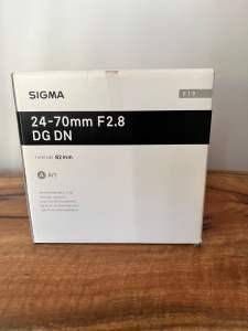 Sigma 24-70mm f/2.8 DG DN Art (Sony E-Mount)