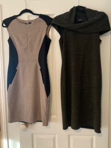 2 Cue Winter dresses size 10 $40each 