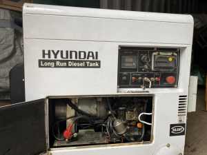 8KVA Hyundai generator