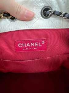 CHANEL GABRIELLE Small Backpack Handbag White, Bags, Gumtree Australia  Inner Sydney - Haymarket