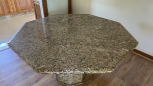 Marble Dining Table and Chairs