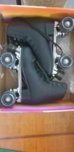 Impala black rollerskates EU38 excellent used condition roller skates