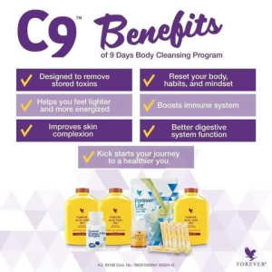 Weight loss and body cleanse C9 pack (9-day challenge)