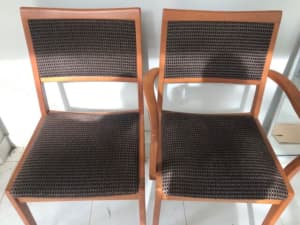 Hardwood Timer Dining Chairs