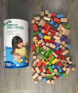 Imaginarium Discovery wooden building block set