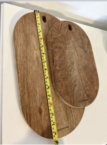2x Country Road wood boards - grazing, chopping, platters