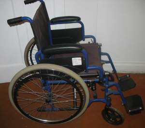 wheelchair foldup