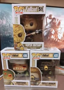 Funko POP! Games: Fallout/Overwatch - BRAND NEW