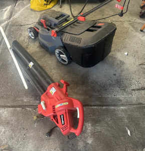Ozito electric mower and blower - Hardly used