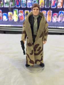 Han Solo Trenchcoat Vintage Kenner Star Wars Figure