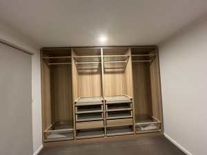 IKEA PAX wardrobes without doors