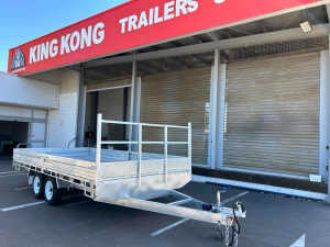 16 x 8 Hot-Dip Galvanised Flat Top Trailer 3500KG ATM St Marys Penrith Area Preview