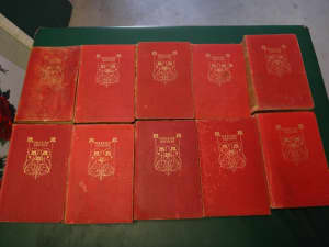 THE FIRESIDE edition DICKENS books collection 10 books sell thelot 
