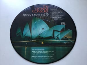 THE LEONINE CONSORT at the Sydney Opera House PICTURE VINYL PRF 1005