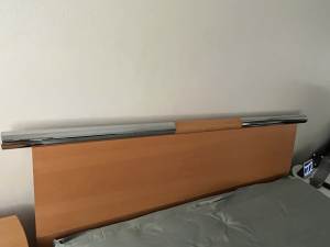 Queen Bed frame and bedside table