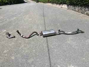 2023 Troop carrier exhaust system DPF back