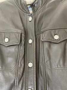 Kenzo leather coat