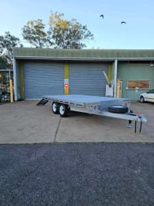 Car trailer - open, semi enclosed, machinery