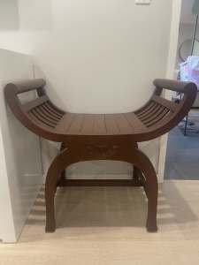 Solid wooden Balinese chair/bench/table