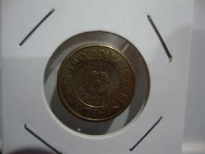 2012 Australia Remembrance Day Gold Poppy $2 Coin.