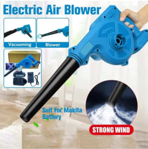 Electric blower and vacuum 2 in 1, chargeable
