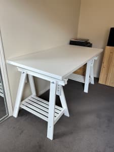 IKEA Trestle Desk - Finnvard/Linnmon (Old Style)