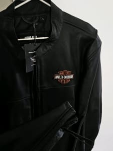 Harley Davidson Leather Jacket Genuine, Brand new still has tags
