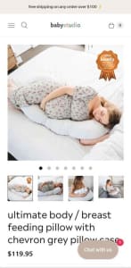 Ultimate body / breast feeding pillow - Gosnells