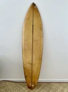 Vintage 1980’s Dick Van Straalen Single Fin Surfboard