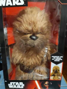 Star Wars The Force Awakens Chewbacca Wookie Roars