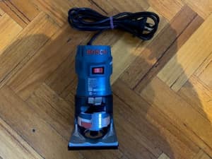 RARELY USED BOSCH Professional GMR 1 Palm Router PLUS EXTRAS
