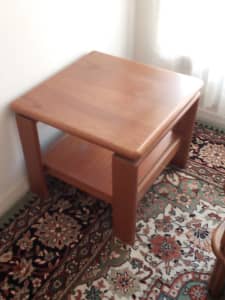 solid wood, square small coffee table bedside