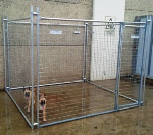 NEW Dog Puppy Animal Kennel Run Cage Enclosure Fence Pen Compound