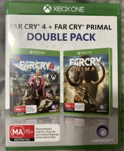 Xbox One Games- Farcry 4 & Farcry Primal- Double Pack