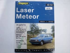 Ford Laser KA KB / Meteor workshop manual Brand new