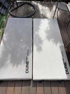 Two Dune camping Mattresses
