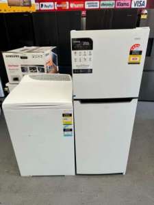 Chiq 202 litres fridge & fisher & paykel 7 kgs washing machine .