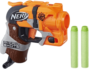 Nerf Micro Shots Zombie Strike Hammershot Blaster
