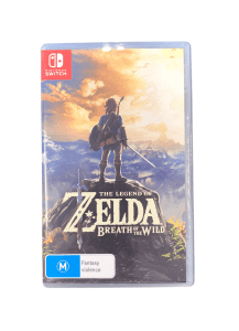Zelda Breath Of The Wild Nintendo Switch Game 032400286357