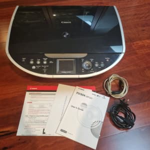 CANON Pixma MP 500 Printer with cords and instructions