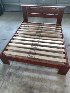 Queen timber bed frame