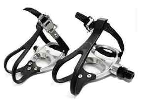 VP Road Pedals with Clips and Straps
