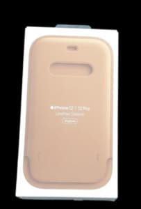 Apple iPhone 12/Pro Leather Sleeve Brown
