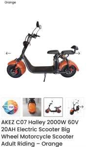 Fat Tyre Electric Scooter