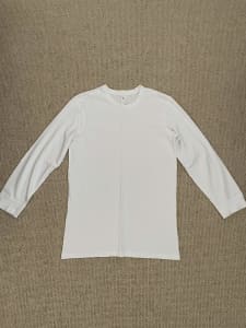 Boys White Long Sleeve T-Shirt Size 16 BRAND NEW 👕