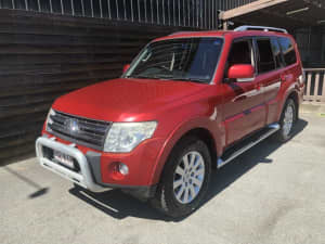 2008 Mitsubishi Pajero NS Exceed Red 5 Speed Sports Automatic Wagon