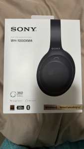 Sony wh 1000xm4 wireless Bluetooth active noise cancelling headphones